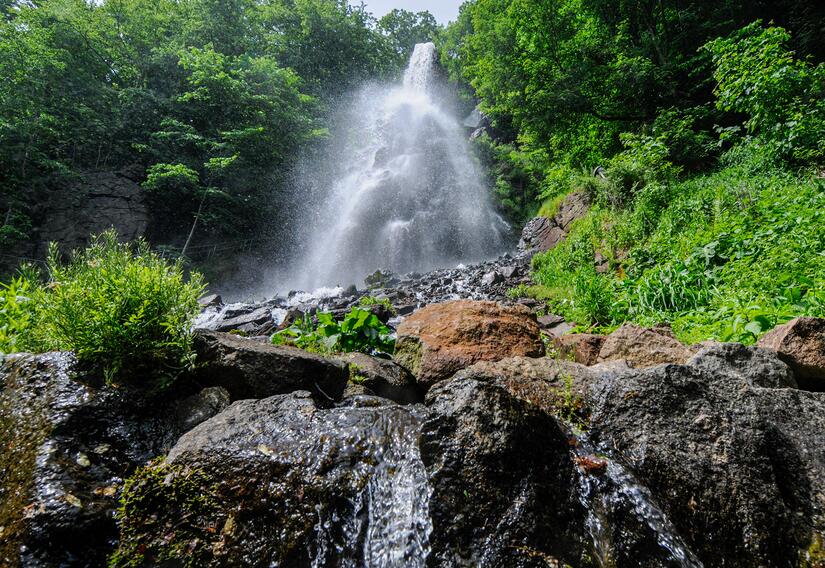 Der Wasserfall in Trusetal