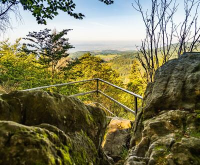 Felsen mit Ausblick